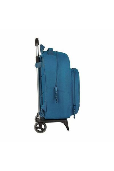 Blackfit8 School Rucksack with Wheels 905 M313G Blue 32 x 42 x 15 cm
