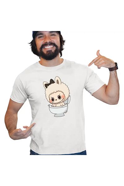 OEM Men's T-shirt Labubu Skibidi Toilet