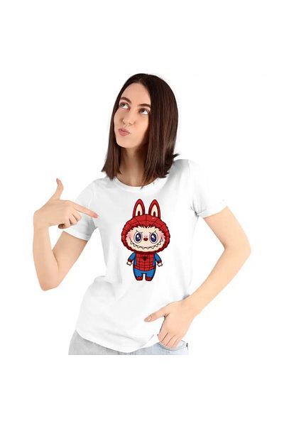 OEM Women's T-shirt Labubu Spiderman