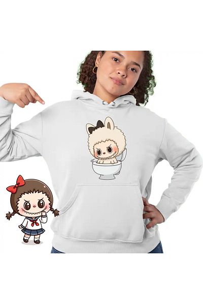 OEM Women's Sweatshirt Labubu Skibidi Toilet