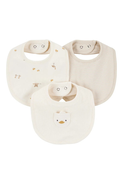 Carter's Baby Patterned Bib Set