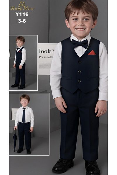 Way Boys' 3-piece kindergarten suit