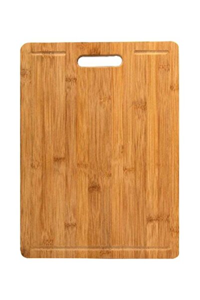 Generic Wooden Meat And Fruit Cutting Board With Hanger Brown 38x28cm
