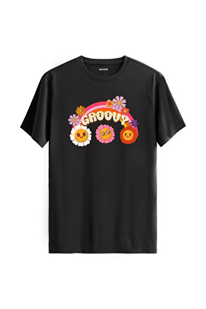 Colermi تي شيرت قطن 100% مطبوع عليه زهور رائعة