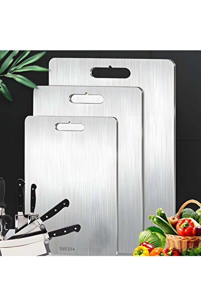 Generic Heavy Duty (35*45*0.2) 304 Stainless Steel Cutting Board for Kitchen ...