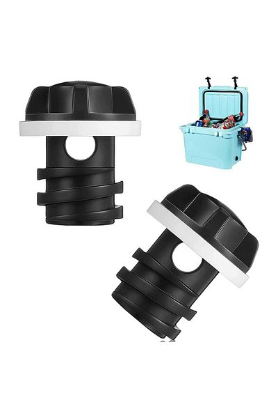 Generic 2 Pack Cooler Drain Plug for Yeti Cooler Plug Replacement Accessories for Yeti Cooler Wheels Compat
