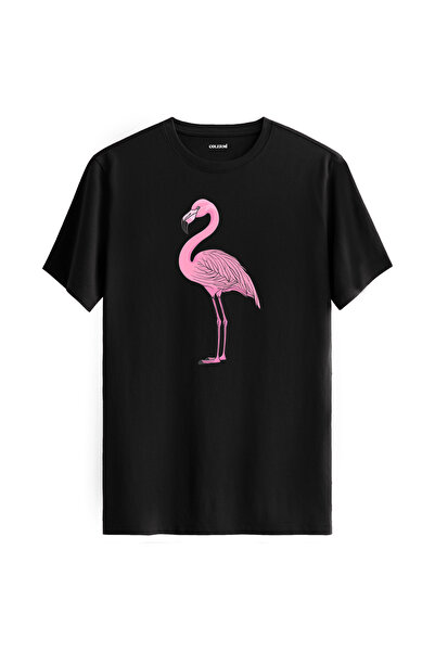 Colermi تي شيرت مطبوع عليه فلامنغو للجنسين مصنوع من نسيج قطني فاخر بنسبة 100%