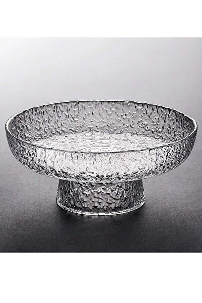 Generic Qiccijoo Glass Fruit Bowl Fruit Basket for Kitchen Counter Clear Sala...