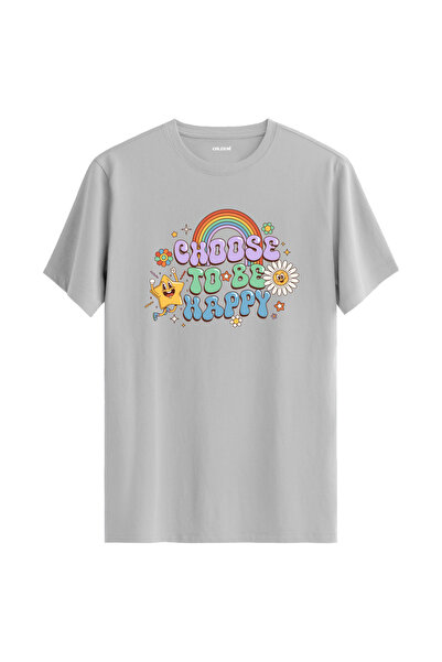 Colermi تي شيرت مكتوب عليه تحفيز للجنسين مصنوع من القطن الفاخر بنسبة 100%