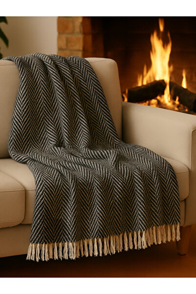 Shadro Textile Çift Taraflı Pamuklu Koltuk,Çekyat,Berjer Örtüsü Şalı Kanepe Kılıfı / Şık Tasarım 170x210