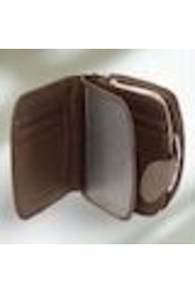OEM Women's wallet made of genuine leather Hassion 301, brown