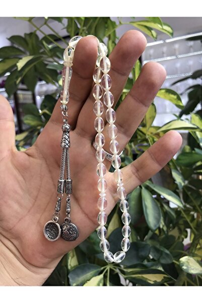 Sultan Telkari Sarı Renk Toz Kehribar Tesbih ST20250008