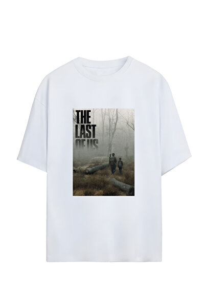 GraffTee تي شيرت قطني كبير الحجم للجنسين من THE LAST OF US