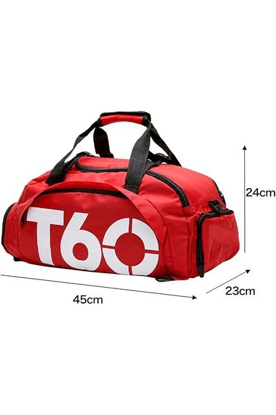 Alcoach Sports Backpack, Waterproof Gym Bag for Men and Women - Red