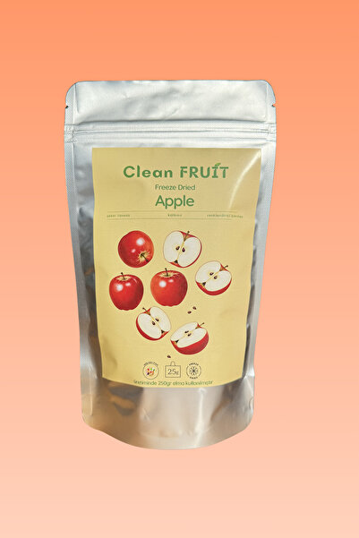 Elma Meyve Cipsi - Dondurularak Kurutulmuş Freeze Dried