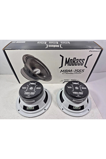 MOBASS 16cm Midrange – MBM-1565 300w 150RMS Midrange - Kurşun Göbek Pro Midrange