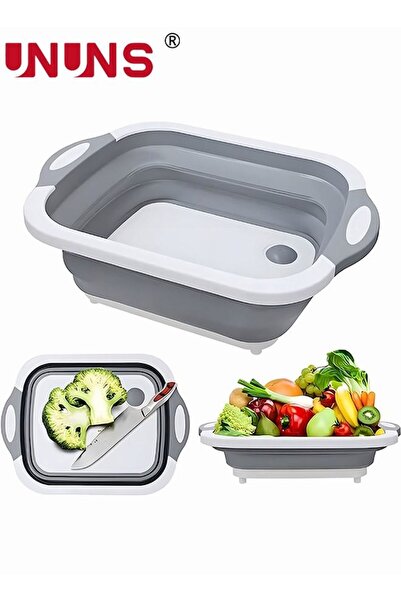 Generic Collapsible Cutting Board,3-in-1 Foldable Chopping Board With Colande...