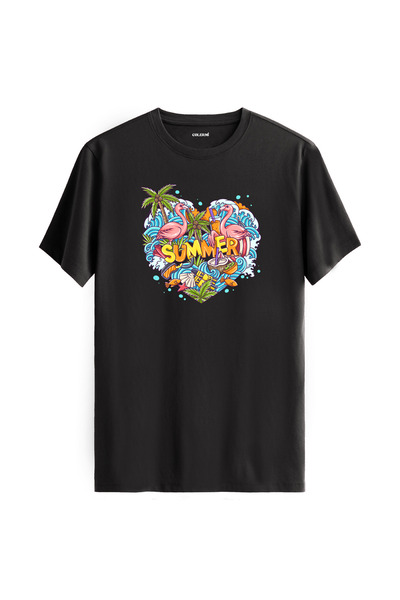 Colermi تيشرت - معدني - مقاس عادي