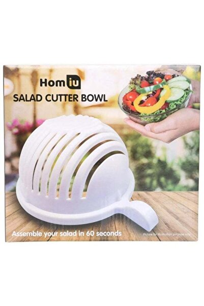 Generic BAIG 4-in-1 Salad Cutter Bowl â€“ Vegetable Chopper & Strainer with R...