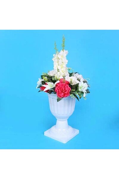 genric FFD Plastic Planter Vase for Outdoor Plants by John'sdecor Medium