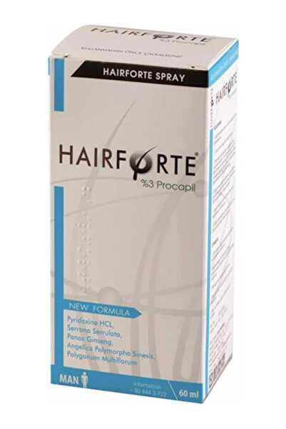 Genel Markalar Depnipharma Hair Forte Erkek Saç Dökülmesi Engelleyici Sprey 6...