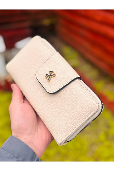SHIKIRTI Women's Wallet with Zipper Closure and Card Holder Section