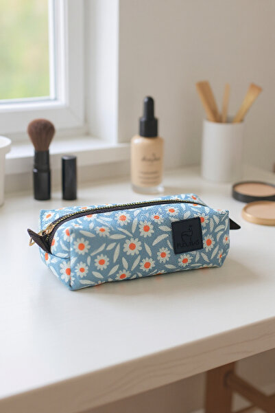 PUDUBAG حقيبة مكياج صغيرة الحجم متوافقة مع حقيبة اليد للنساء