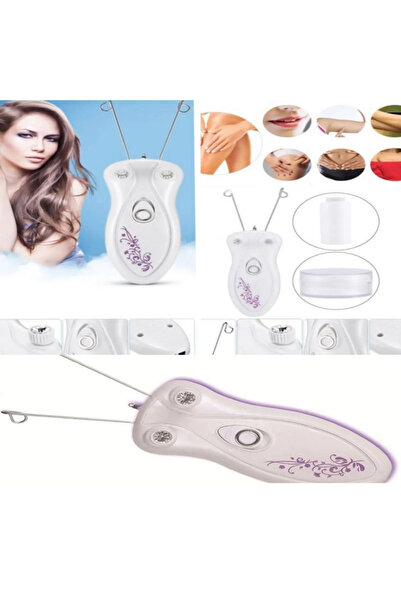 Genel Markalar 2025 Yeni Nesil Profesyonel Epilatör İpli Yüz Yanak Tüy Kıl Alma Makinesi Epilasyon Aleti Tüm Vücut