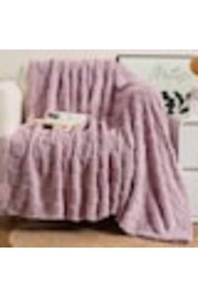 OEM Fluffy blanket, VisLarsc, Microfiber, 150x200cm, Purple