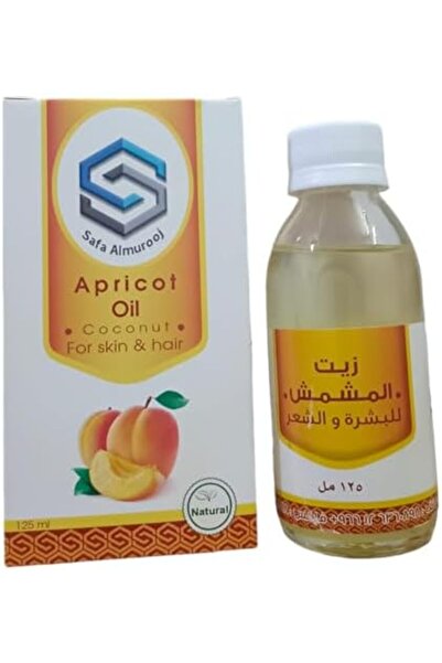 SAFA ALMUROOJ Pure Apricot Oil for Skin and Hair - Elixir in a 125ml Bottle for Radiant Beauty