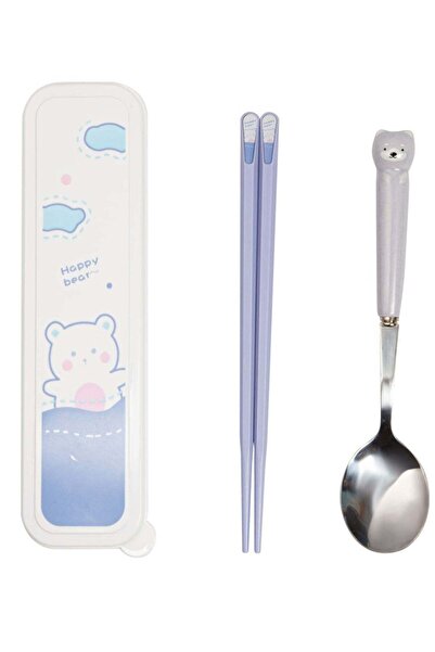 Generic Travel Utensils, Cutlery Set Portable Travel Camp School Reusable Fla...