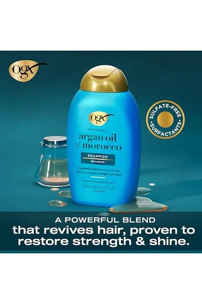 OGX Moroccan Argan Oil Shampoo, 385 ml