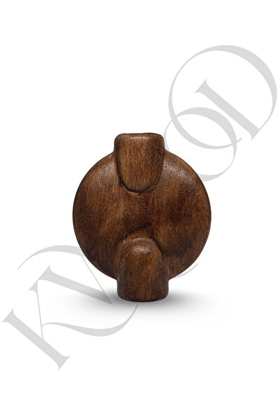 kwood Fuze Seramik Vazo Bohem Tarz Dekoratif Obje Küçük Boy