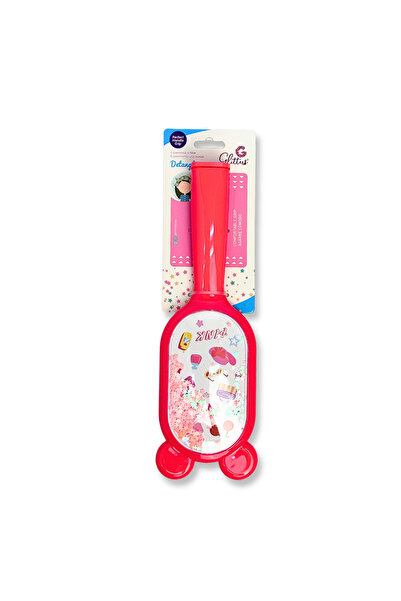 glitters Cute Kids Sprinkle Hair Brush, Ultra Flexible Detangling Bristles, Scalp Friendly
