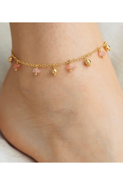 Handmade Stone Anklet