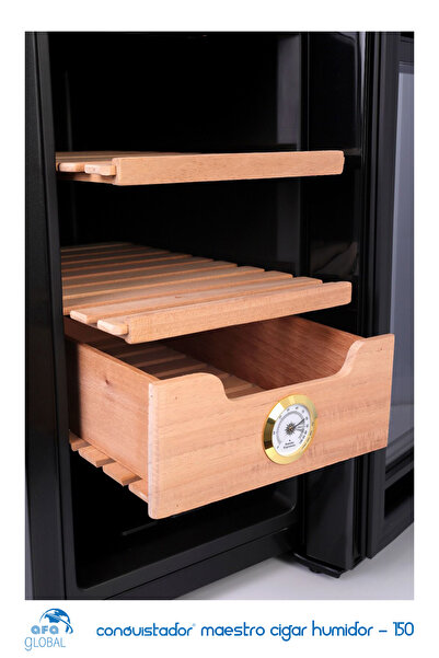 CONQUİSTADOR / Maestro Cigar Humidor 150 - Puro Dolabı