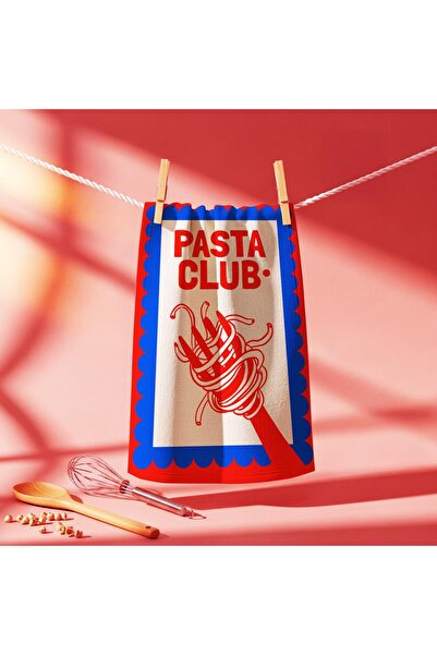 TOWEL&MAISON Pasta Club Mutfak Havlusu 30x50 cm
