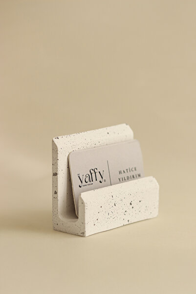 YAFFY HOME DESİGN Terrazo Kartvizitlik