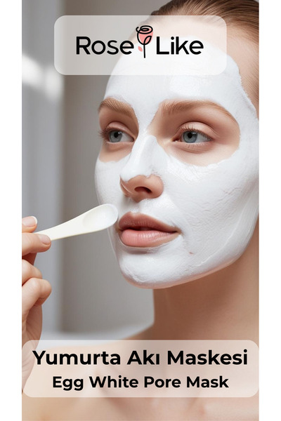 RoseLike Egg White Mask and Intensive Moisturizing Cream Set