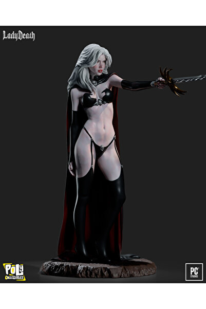Poly Collectibles Death Princess - Lady Death Premium Collectibles Figure | 3...