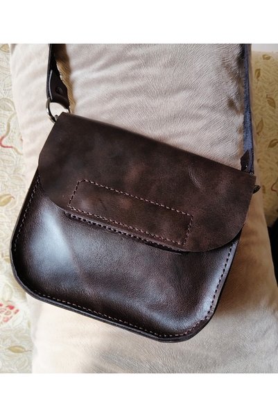 08dericraft Genuine Leather Handmade Bag [20*20 cm]