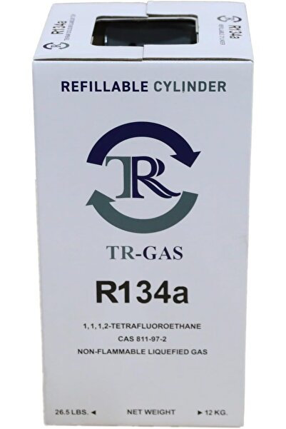 Ermiya TR Gas R134A Yeniden Doldurulabilir Tüpte Klima Gazı Soğutucu Akışkan ...