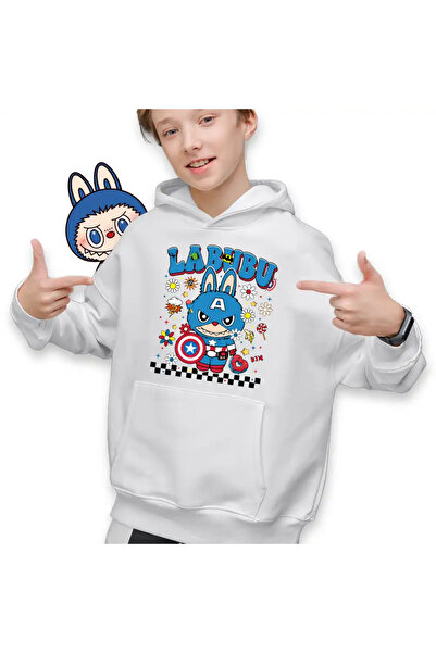OEM Labubu Kids Boys Captain America Sweatshirt