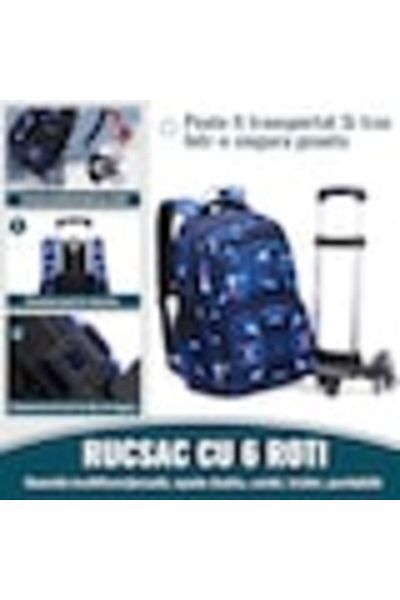 OEM DEYKAY 3-piece trolley backpack set, water-resistant, durable, ideal for school and trave
