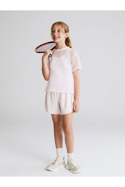 LC Waikiki Create Your Style with Uzg Store |   Girls' Elastic Waist Shorts Skirt