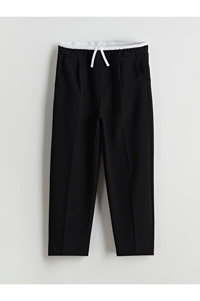 LC Waikiki Girls' Trousers with Elastic Waist