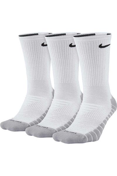 Nike Унисекс ежедневни чорапи U Nk Dry Cush Crew 3Pr