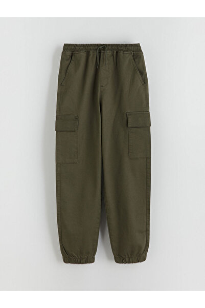 LC Waikiki Sparkling Selections from Shining Store |   Boys' Cargo Jogger Pants with Elastic Waistband