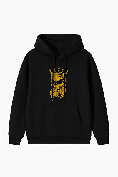 CLASSY.MODA «Трендовий оверсайз-светр з капюшоном — зручна тканина з 3 ниток, кольоровий принт, унісекс»