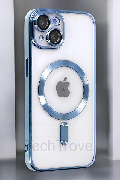 TechTrove iPhone 14 Plus Kılıf Kamera Korumalı Sararma Yapmaz Magsafe Şarj Öz...